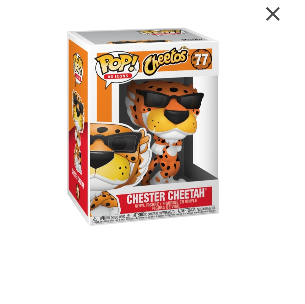 Chester Cheetah Ad Icon Funko Pop Collectible Vinyl Figure